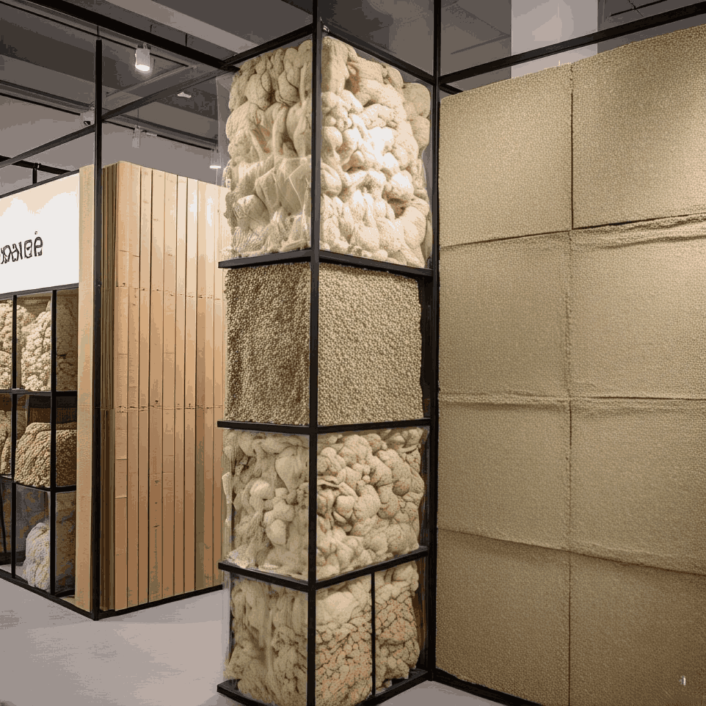 Sustainable building materials like hempcrete, bamboo, and mycelium insulation